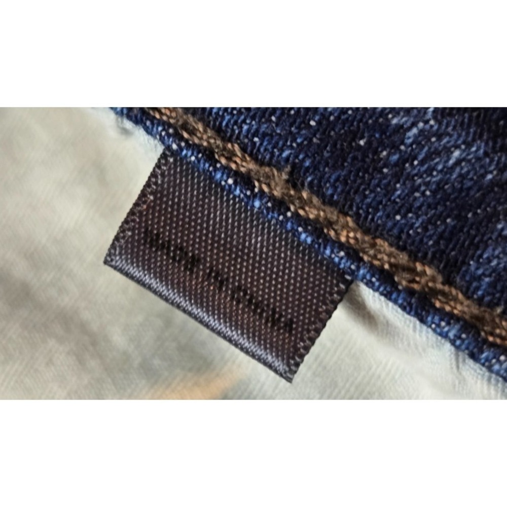 John Varvatos Jeans Mens 30x30 Blue JV 702 Slim Fit Denim Dark Wash 5-Pocket - Picture 8 of 13